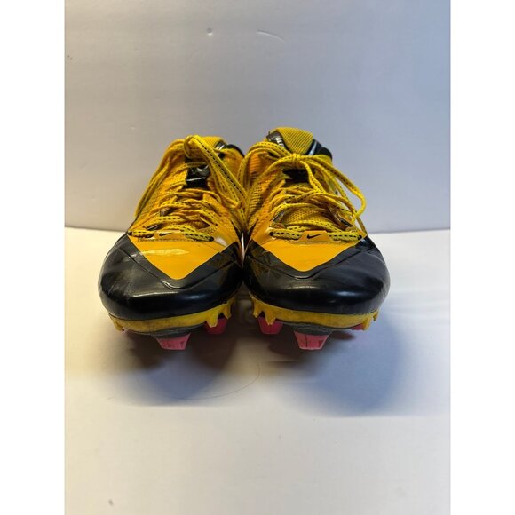 Nike Alpha Pro Flywire Cleats (black & Yellow) size 9.5 - Picture 5 of 10
